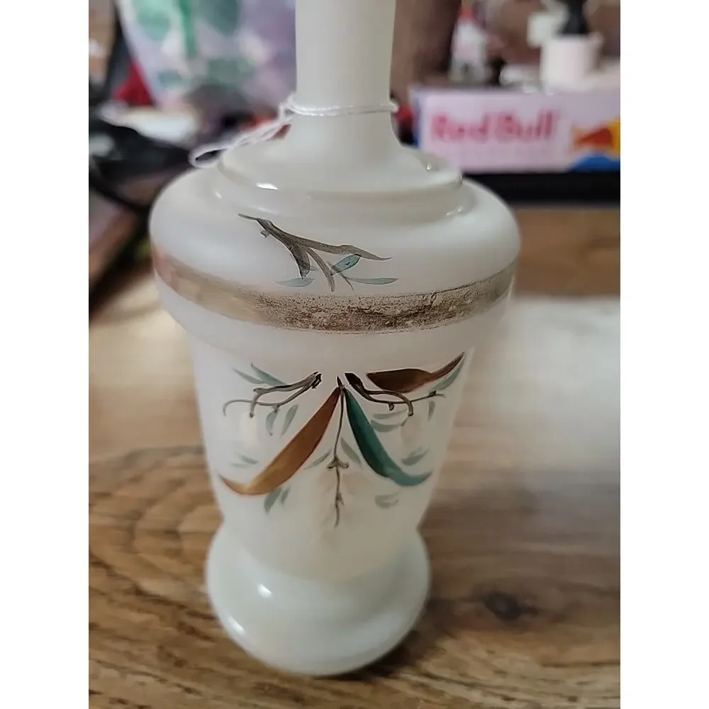 Hand Painted Vase Bristol ? Antique